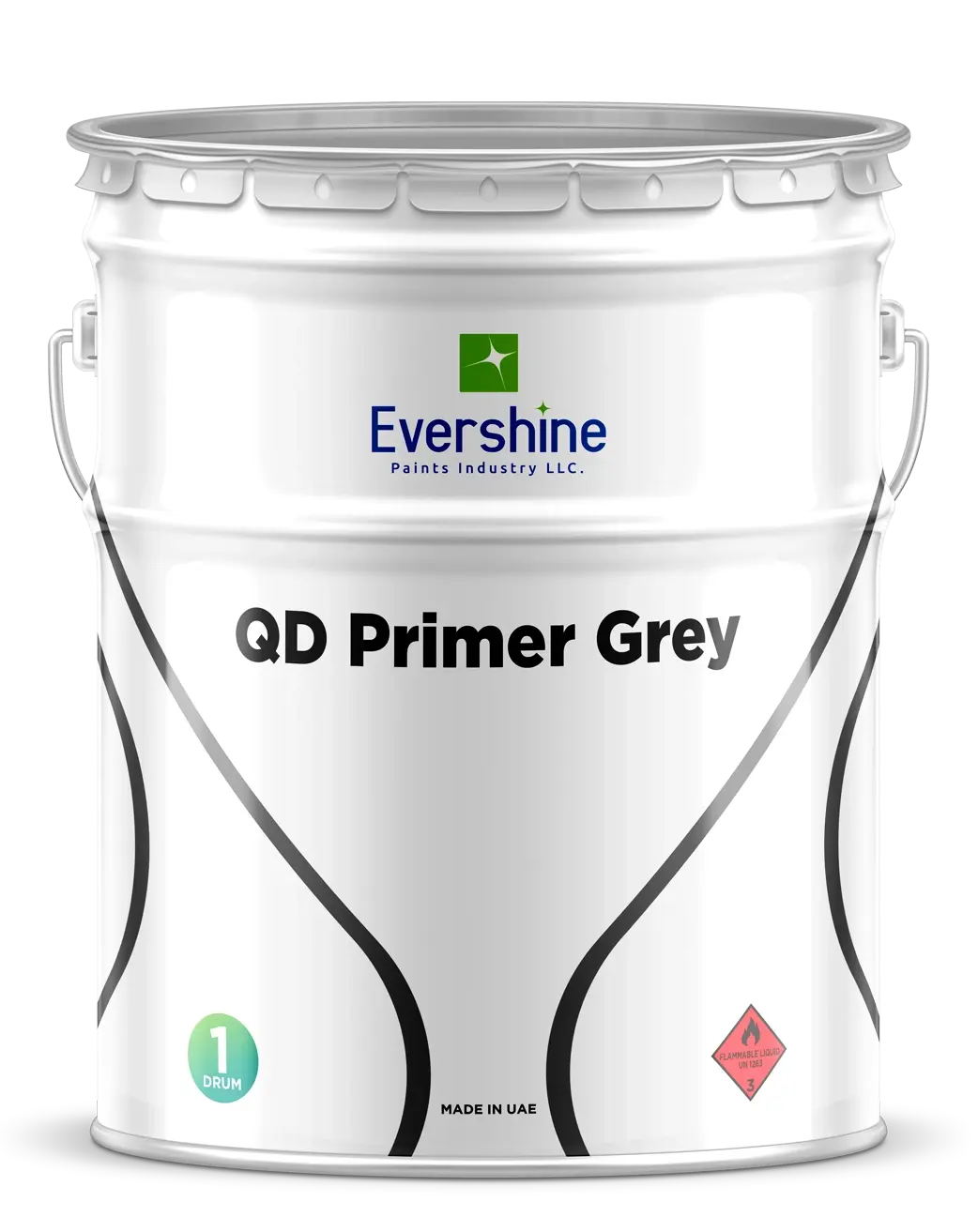 Industrial Coatings DRUM QD Primer Grey