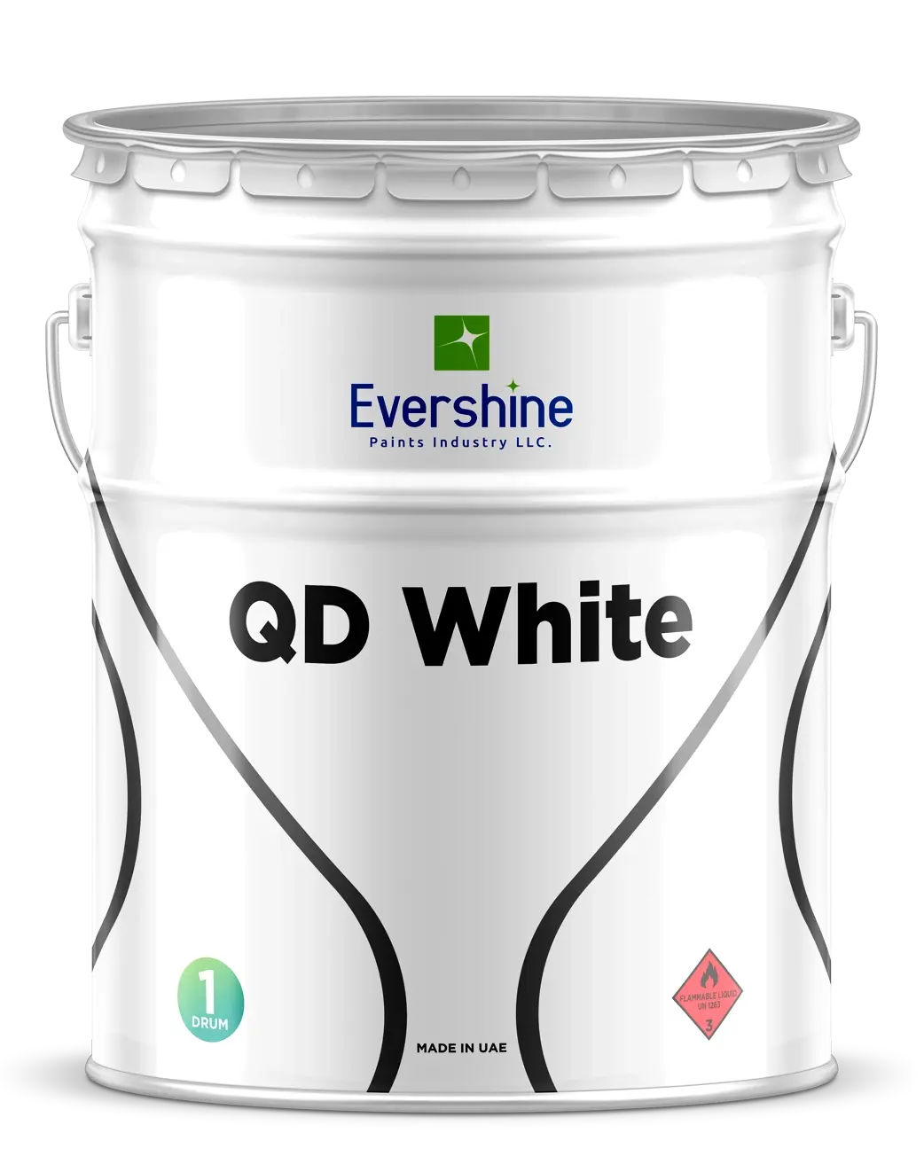 Industrial Coatings DRUM QD WHITE